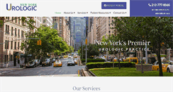 Desktop Screenshot of newyorkurologic.com